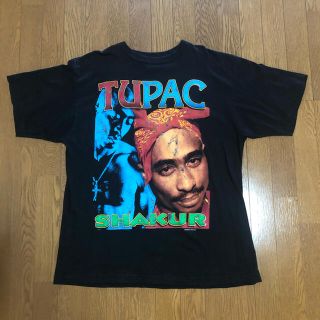 ラップt rap tees tupac 2pac ツーパック　ヴィンテージ (Tシャツ/カットソー(半袖/袖なし))