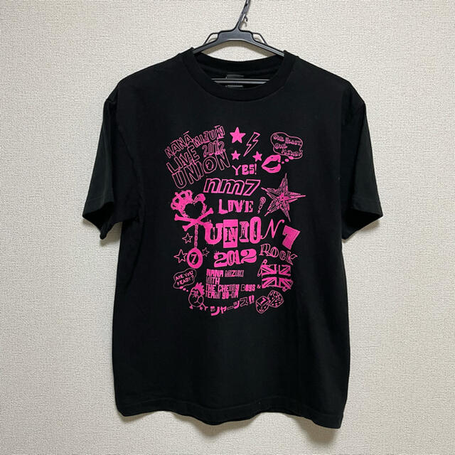 水樹奈々 ライブ限定Tシャツ LIVE UNION2012限定 超美品 エンタメ/ホビーの声優グッズ(Tシャツ)の商品写真