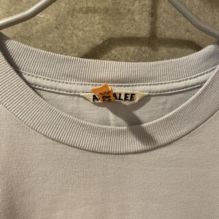 ロンハーマン(Ron Herman)のAURALEE オーラリー　コットンTシャツ　美品(Tシャツ(半袖/袖なし))