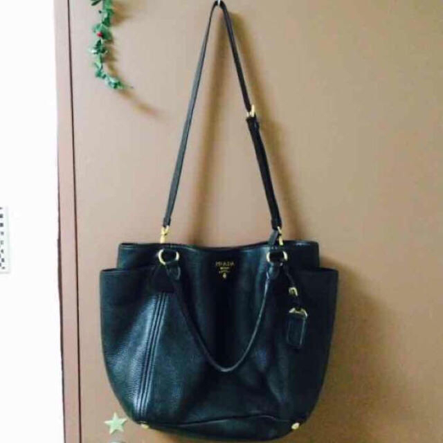 大切な PRADA - ✴︎✴︎azffy様専用✴︎✴︎PRADA プラダ 牛皮 バッグ