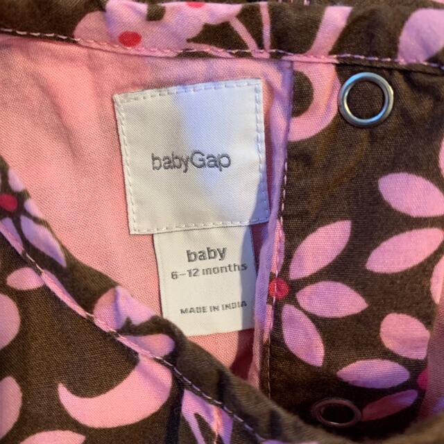 babyGAP(ベビーギャップ)のベビーギャップ　ワンピース　サイズ70 キッズ/ベビー/マタニティのベビー服(~85cm)(ワンピース)の商品写真