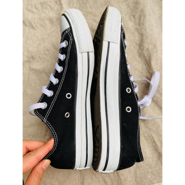 CONVERSE(コンバース)の値下げ♩ コンバース　オールスター　黒　26センチ　新古品 メンズの靴/シューズ(スニーカー)の商品写真