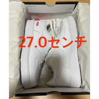 シュプリーム(Supreme)のSupreme Nike Air Force 1 white 27.0cm(スニーカー)