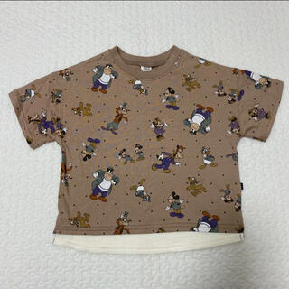 フタフタ(futafuta)の新品　フタフタ　futafuta  ミッキー　半袖Tシャツ　100サイズ(Tシャツ/カットソー)