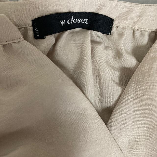 w closet(ダブルクローゼット)のトップス レディースのトップス(シャツ/ブラウス(長袖/七分))の商品写真