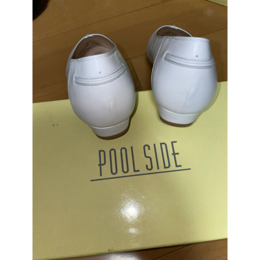 POOL SIDE(プールサイド)の24cm本革オールウェザーＶカットパンプス レディースの靴/シューズ(ハイヒール/パンプス)の商品写真