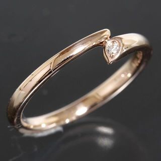 スタージュエリー(STAR JEWELRY)のスタージュエリー ダイヤ 0.01ct スパイラル ハート リング 7号 (リング(指輪))