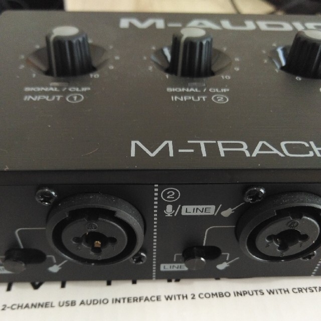 M-Audio オーディオインターフェイス M-track DUO 2