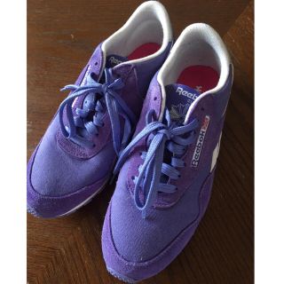 リーボック(Reebok)のReebok classic リーボック スニーカー パープル 24.5cm(スニーカー)