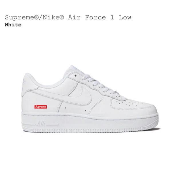 Supreme®/Nike® Air Force 1 Low White29cm 1