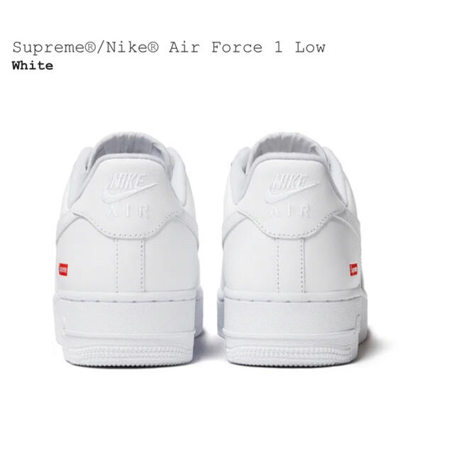 Supreme®/Nike® Air Force 1 Low White29cm 3