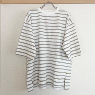 サマンサモスモス(SM2)の【minun.】ビッグシルエットボーダーTシャツ(Tシャツ(半袖/袖なし))