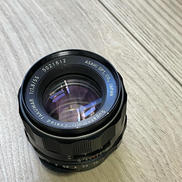 PENTAX(ペンタックス)のSuper-multi-coated takumar 55mm f1.8 スマホ/家電/カメラのカメラ(レンズ(単焦点))の商品写真