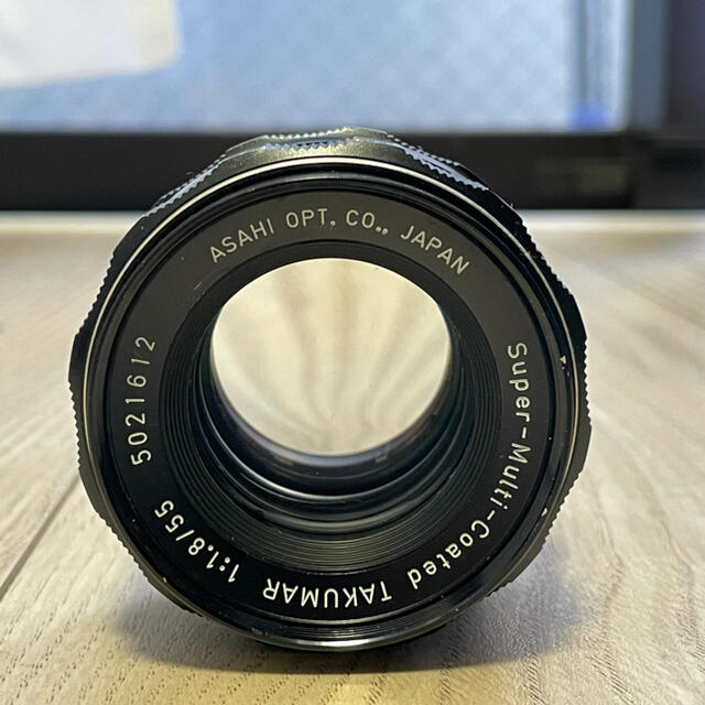 PENTAX(ペンタックス)のSuper-multi-coated takumar 55mm f1.8 スマホ/家電/カメラのカメラ(レンズ(単焦点))の商品写真