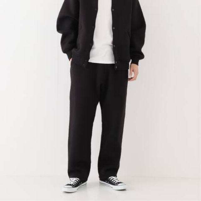 comoli コットン吊裏毛パンツ　20aw