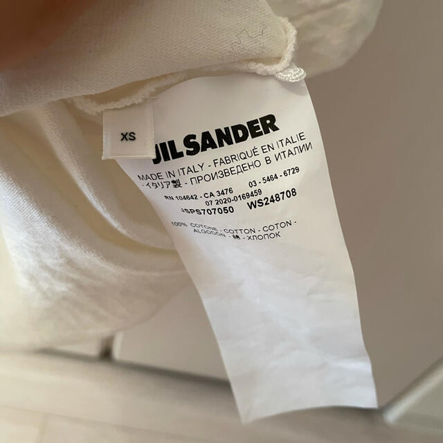 Jil Sander(ジルサンダー)のジルサンダー　Tシャツ　 レディースのトップス(Tシャツ(半袖/袖なし))の商品写真