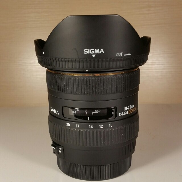 SIGMA 10-20mm f4-5.6 ex dc スマホ/家電/カメラのカメラ(レンズ(ズーム))の商品写真