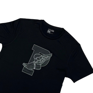 ポロラルフローレン(POLO RALPH LAUREN)の新品 ポロ ラルフローレン Pウイング/ウイングフット Tシャツ ブラック S(Tシャツ/カットソー(半袖/袖なし))