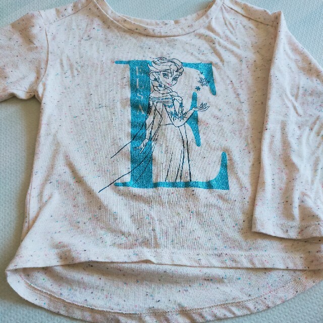 babyGAP(ベビーギャップ)のGAP　エルサ　ロング T シャツ2枚セット　100cm キッズ/ベビー/マタニティのキッズ服女の子用(90cm~)(Tシャツ/カットソー)の商品写真