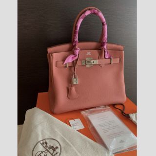 エルメス(Hermes)のエルメス　バーキン　30 ピンク　ローズ　ロージー(ハンドバッグ)