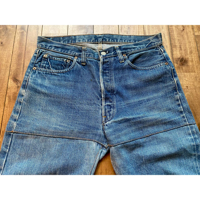 Levi限定セール！ Levi's 501 66 前期 リメイク バイカラー