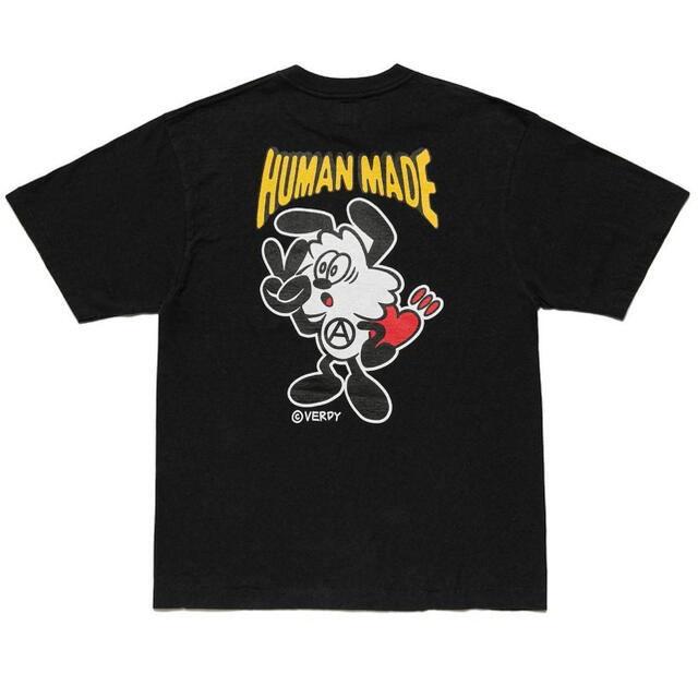 human made verdy girl’s don’t cry tシャツ 黒