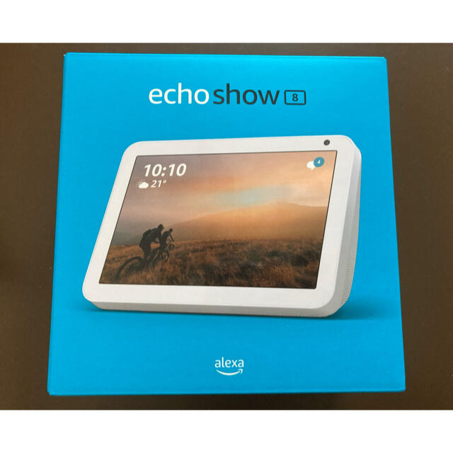 ECHO(エコー)のamazon Echo Show 8 (エコーショー8) HD サンドストーン スマホ/家電/カメラのPC/タブレット(その他)の商品写真