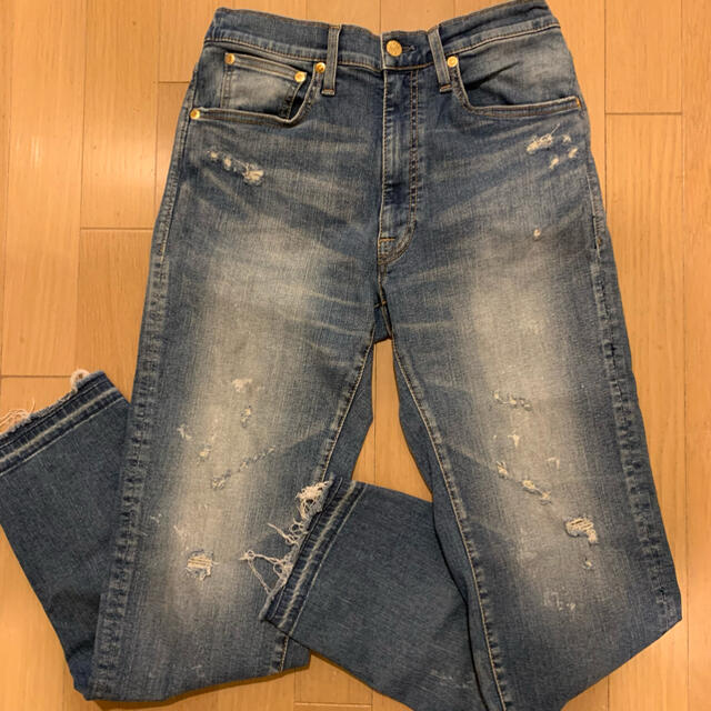MUSE de Deuxieme Classe SURT スリットデニムパンツ MUSE de Deuxieme Classe SURT スリットデニムパンツ
