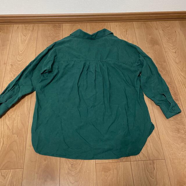 moussy(マウジー)のMOUSSY  DRAPE LOOSE SHIRT レディースのトップス(シャツ/ブラウス(長袖/七分))の商品写真