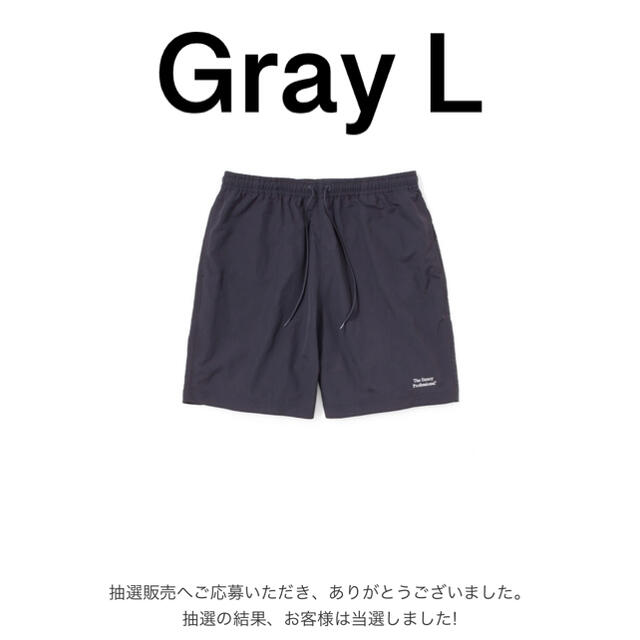 1LDK SELECT(ワンエルディーケーセレクト)のennoy professional nylon shorts メンズのパンツ(ショートパンツ)の商品写真