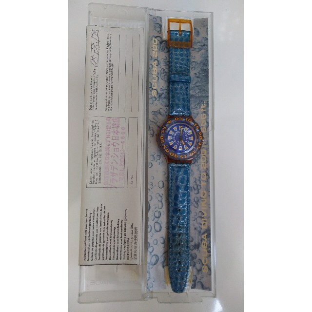 swatch(スウォッチ)のSwatch　スウォッチ　SCUBA200ブルー メンズの時計(腕時計(アナログ))の商品写真