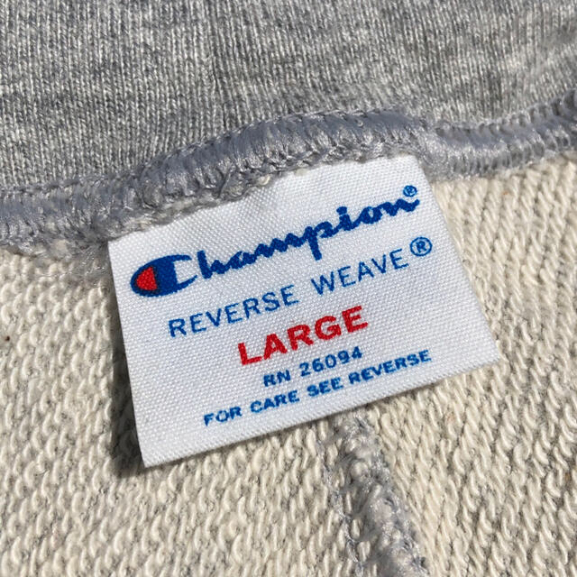 Champion(チャンピオン)のリバースウィーブ カットオフ スウェットパンツ Lサイズ メンズのパンツ(その他)の商品写真