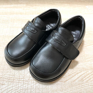 キッズ ローファー 黒 フォーマル靴(フォーマルシューズ)