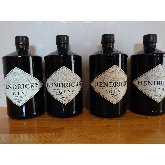 HENDRICK'S GIN ヘンドリックスジン 4本セット 未開封保管品