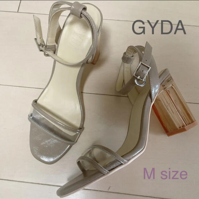 GYDA(ジェイダ)のGYDA サンダル　クリアヒール　美品　ジェイダ レディースの靴/シューズ(サンダル)の商品写真