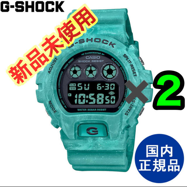 G-SHOCK DW-6900WS-2JF ブルー デジタル 腕時計　 | フリマアプリ ラクマ