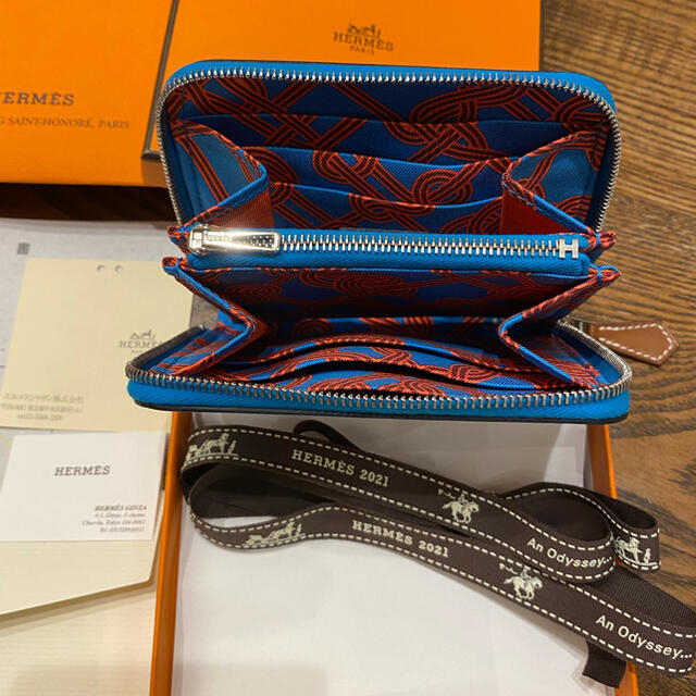 ☆新品未使用☆HERMES〜エルメス　シルクイン　コインケース