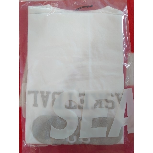 SEA(シー)のL★SEA (A-Hoops-32 ) TEE / White-Gray  メンズのトップス(Tシャツ/カットソー(半袖/袖なし))の商品写真