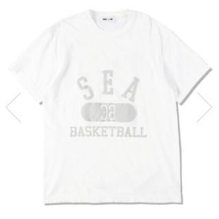 シー(SEA)のL★SEA (A-Hoops-32 ) TEE / White-Gray (Tシャツ/カットソー(半袖/袖なし))