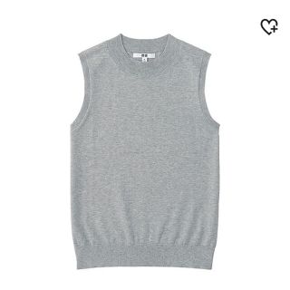 ユニクロ(UNIQLO)のUNIQLO  UVカット  ノースリーブセーター(カットソー(半袖/袖なし))