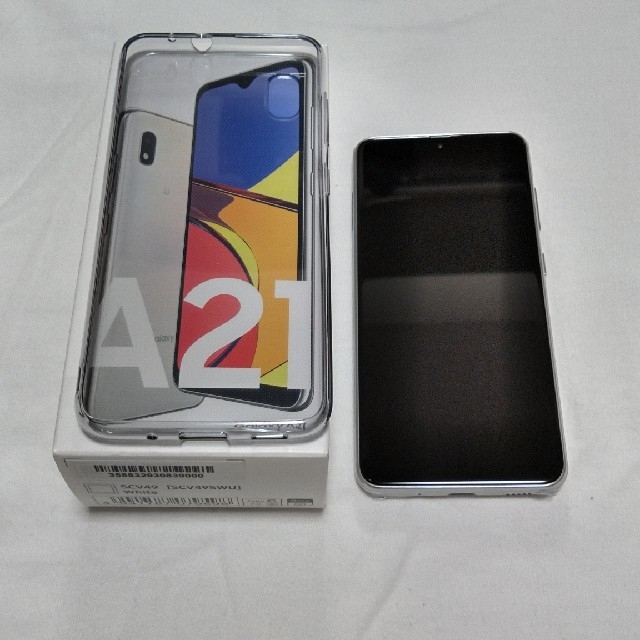 Galaxy A21 [SCV49SWU] white スマートフォン本体スマートフォン/携帯電話