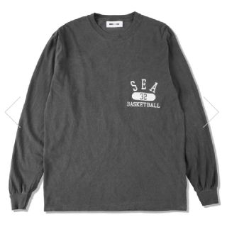 シー(SEA)のL★SEA (A-Hoops-32 )L/S T-SHIRT/ Charcoal(Tシャツ/カットソー(七分/長袖))