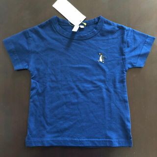 ラーゴム(LAGOM)のペンギン　ワンポイント刺繍　半袖Tシャツ　95センチ(Tシャツ/カットソー)