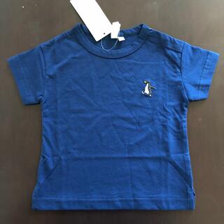 ラーゴム(LAGOM)のペンギン　ワンポイント刺繍　半袖Tシャツ　80センチ(Ｔシャツ)
