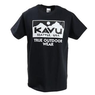 カブー(KAVU)のKAVU カブートゥルーロゴ ツーカラー Tシャツ(Tシャツ/カットソー(半袖/袖なし))