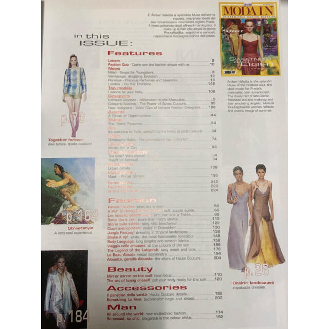 【洋雑誌】MODA IN N. 103 APR.-GIU/イタリア ファッション エンタメ/ホビーの雑誌(ファッション)の商品写真