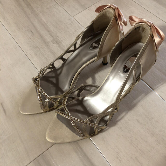 STRAWBERRY-FIELDS(ストロベリーフィールズ)のストロベリーフィールズグレース　パンプス サンダル　23.5cm レディースの靴/シューズ(ハイヒール/パンプス)の商品写真