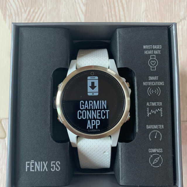 Garmin ガーミン　GPS fenix5s サファイアゴールド