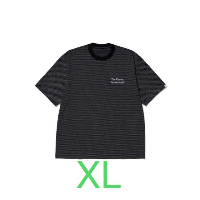 1LDK SELECT - ennoy ENNOY ボーダー ブラック tシャツ XLの通販 by モアイ's  shop｜ワンエルディーケーセレクトならラクマ