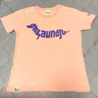 ランドリー(LAUNDRY)のLaundry Tシャツ　レディース　XS ピンク　バックプリントあり(Tシャツ(半袖/袖なし))